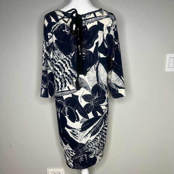 Anthropologie Essentiel Antwerp Women's Getch Dress Blue Floral Mini 40 (Large) - Picture 8 of 13